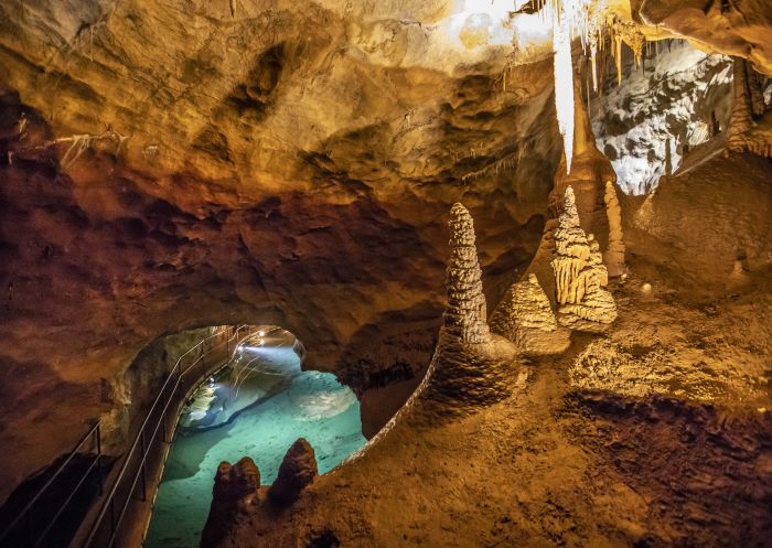 Inside Jenolan Caves in the Blue Mountains
