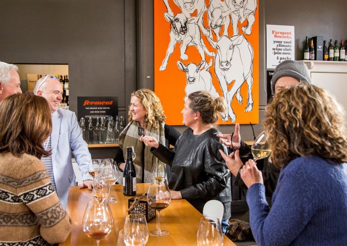 Wide range of local wines available for tasting at Ferment The Orange Wine Centre, Orange