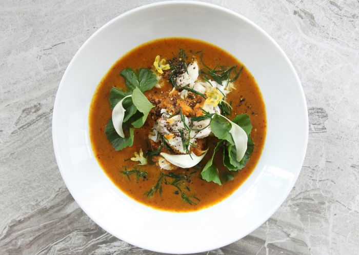 Crab curry at Paste, Mittagong